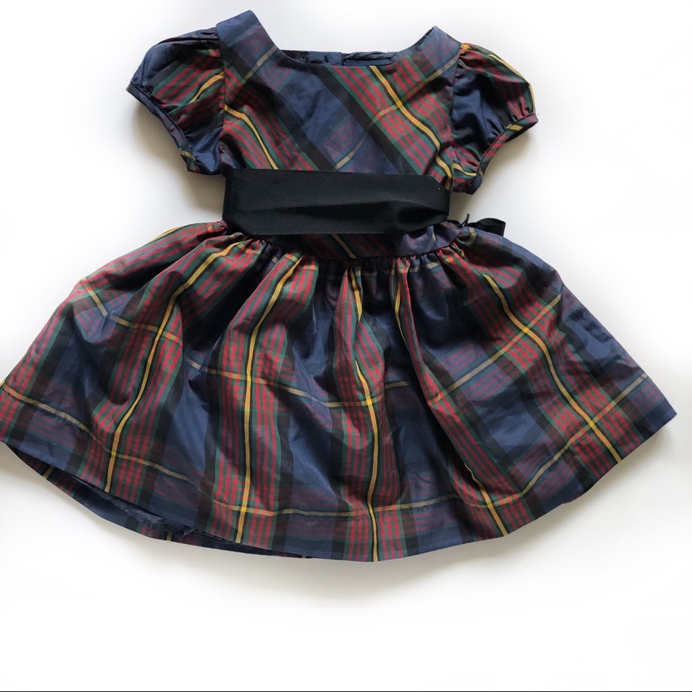 Ralph Lauren Plaid Dress, size 12 Months